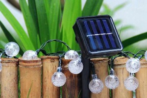 Гирлянда на солнечных батареях - как правильно использовать
