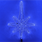 Верхушка на елку «Вифлеемская звезда» (75см, для елей от 3 до 10м) синий